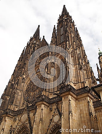 Cathedral of St.Vitus Stock Photo