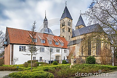 St. Mauritz church, Munster, Germany Stock Photo