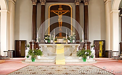 altar catholic church cathedral missouri historic louis area usa st dreamstime