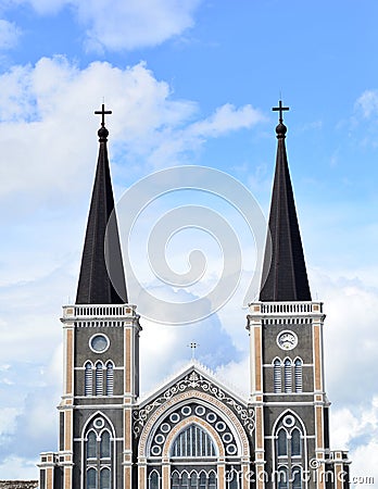 Catholic church Stock Photo