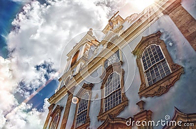 Catholic Church - Salvador - Bahia . Brazil | Rubem Sousa . Fora the BoxÂ® Stock Photo