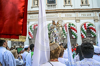 Catholic Procession Editorial Stock Photo