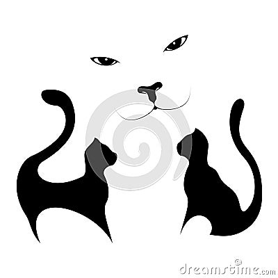 Cats Vector Illustration