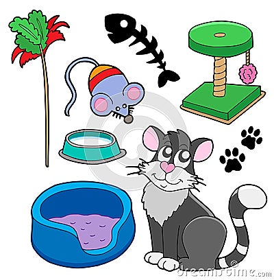 Cats collection Vector Illustration