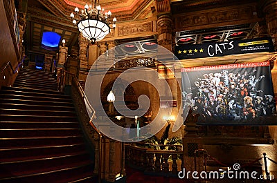 Cats musical show in Civic Theatre in Auckland New Zealand Editorial Stock Photo