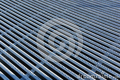 Cattle grid Stock Photo