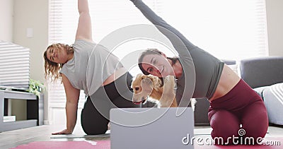 Lesbian Stretching