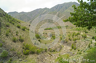 The Caucasus Mountains Stock Photo