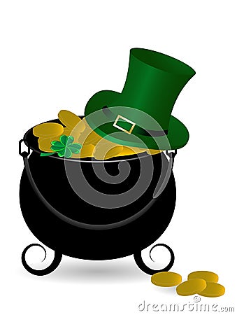 Cauldron Vector Illustration