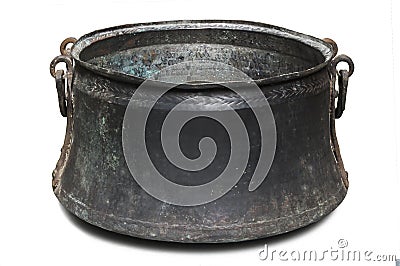 Cauldron Stock Photo