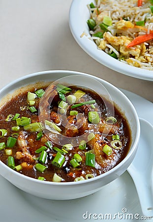 Cauliflower or Gobi Manchurian Stock Photo