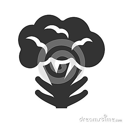 Cauliflower Icon Vector Illustration