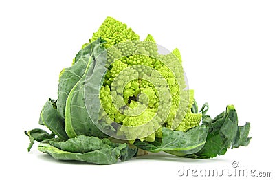 Cauliflower Romanesco broccoli Stock Photo