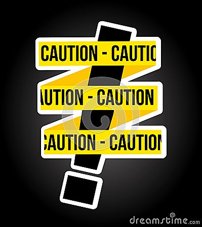 Caution design Vector Illustration