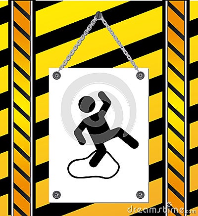 Caution signal Vector Illustration