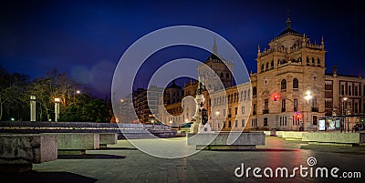 Cavalry building military museum in Valladolid Spain Europe Editorial Stock Photo