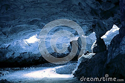 Cave Stock Photo