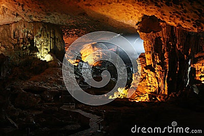 Cave Stock Photo