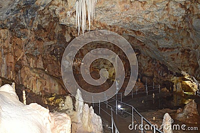 Cave beauty speacial Stock Photo