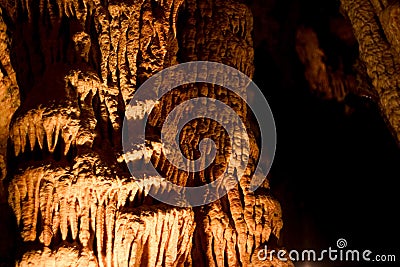 Cave formations Stock Photo