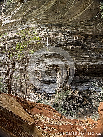 Cave of Lapa Stock Photo