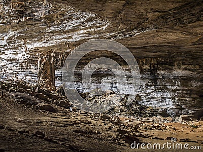 Cave of Lapa Stock Photo