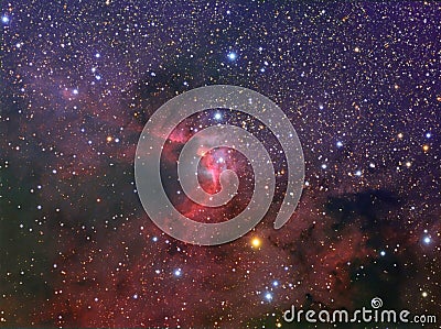 The Cave Nebula Stock Photo