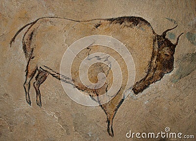 Cave Painting Editorial Stock Photo