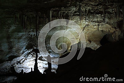 Cave Wall Stock Photo