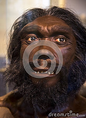 Caveman Editorial Stock Photo