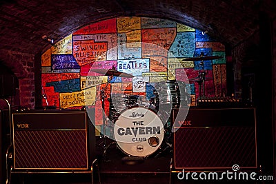The Cavern Club in Liverpool Editorial Stock Photo