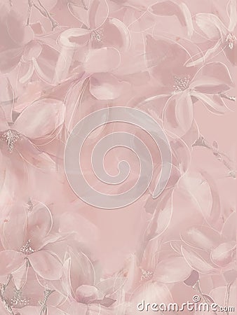 Cavern Pink flower background Stock Photo