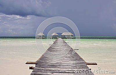 Cayo Coco in Cuba Stock Photo