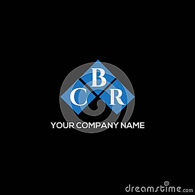 CBR letter logo design on BLACK background. CBR creative initials letter logo concept. CBR letter design Vector Illustration