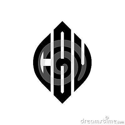 CBV circle letter logo design with circle and ellipse shape. CBV ellipse letters with typographic style. The three initials form a Vector Illustration