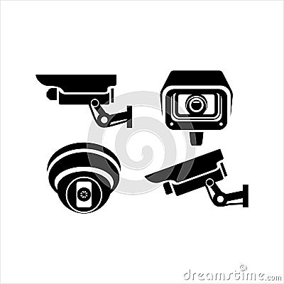 Cctv symbol for logo Cartoon Illustration