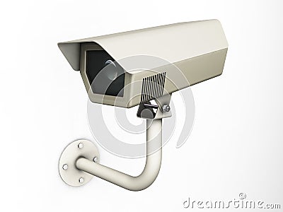 CCTV camera Stock Photo