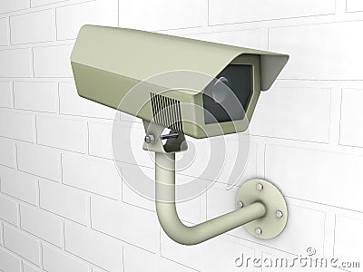 CCTV camera Stock Photo