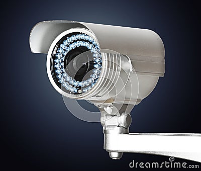 Cctv camera Stock Photo