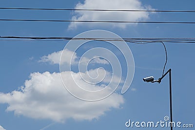 CCTV camera Stock Photo