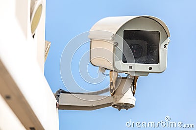 CCTV Camera Stock Photo