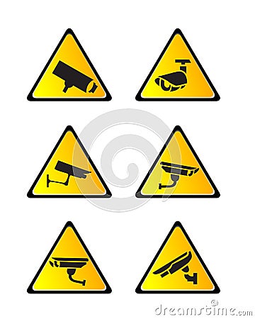 CCTV Camera Stock Photo