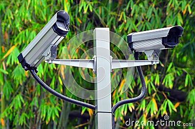 Cctv cameras Stock Photo