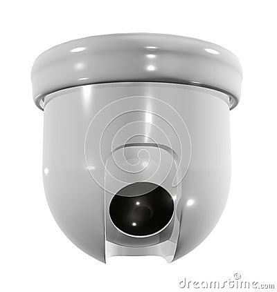 CCTV Security Camera Stock Photo