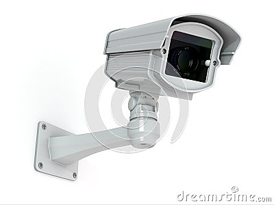 CCTV security camera Stock Photo