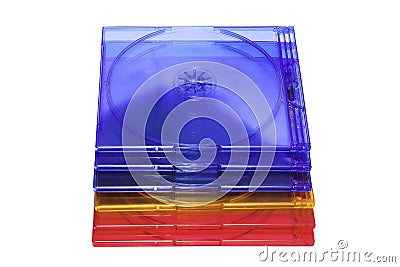 Cd-cases Stock Photo