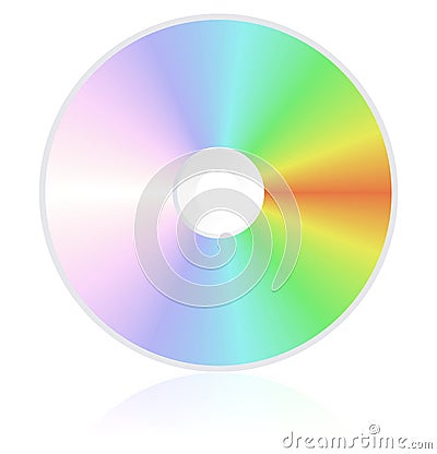 Cd dvd compact disk Stock Photo