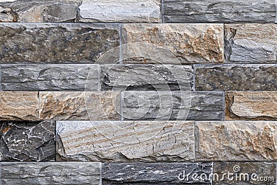 Elevation Tile Design for wall tile design company Stock Photo