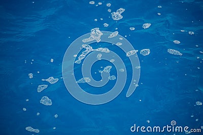 Cear water at ionian sea Stock Photo