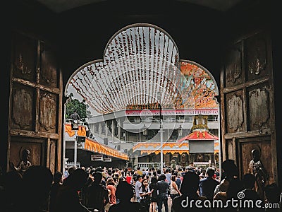 Cebu city Basilica del santo nino Editorial Stock Photo